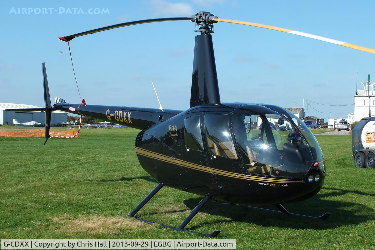 G-CDXX, 2005 Robinson R44 Raven II C/N 10624, Emsway Developments Ltd