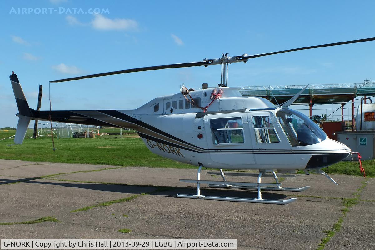 G-NORK, 1982 Bell 206B JetRanger III C/N 3615, Leicester resident