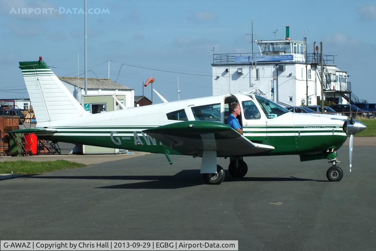 G-AWAZ, 1968 Piper PA-28R-180 Cherokee Arrow C/N 28R-30512, privately owned