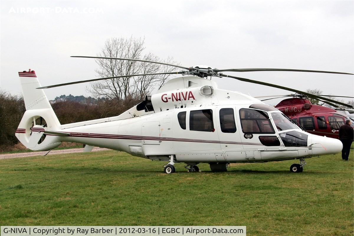 G-NIVA, 2003 Eurocopter EC-155B-1 C/N 6642, Eurocopter EC.155B1 Dauphin [6642] Cheltenham Racecourse~G 16/03/2012