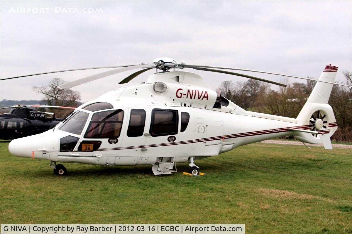 G-NIVA, 2003 Eurocopter EC-155B-1 C/N 6642, Eurocopter EC.155B1 Dauphin [6642] Cheltenham Racecourse~G 16/03/2012
