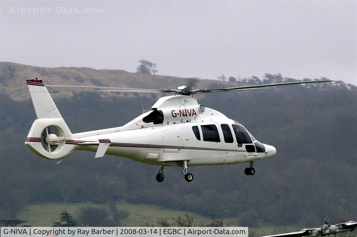 G-NIVA, 2003 Eurocopter EC-155B-1 C/N 6642, Eurocopter EC.155B1 Dauphin [6642] Cheltenham Racecourse~G 14/03/2008