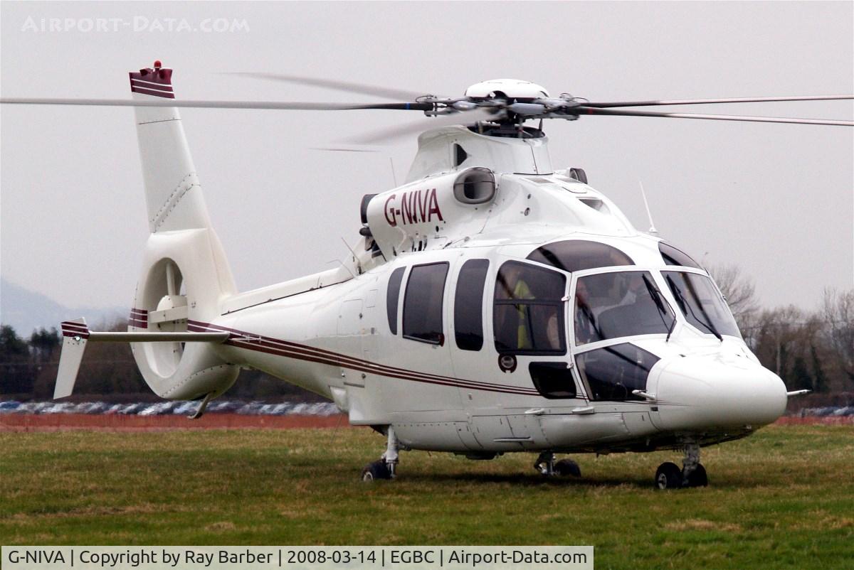 G-NIVA, 2003 Eurocopter EC-155B-1 C/N 6642, Eurocopter EC.155B1 Dauphin [6642] Cheltenham Racecourse~G 14/03/2008