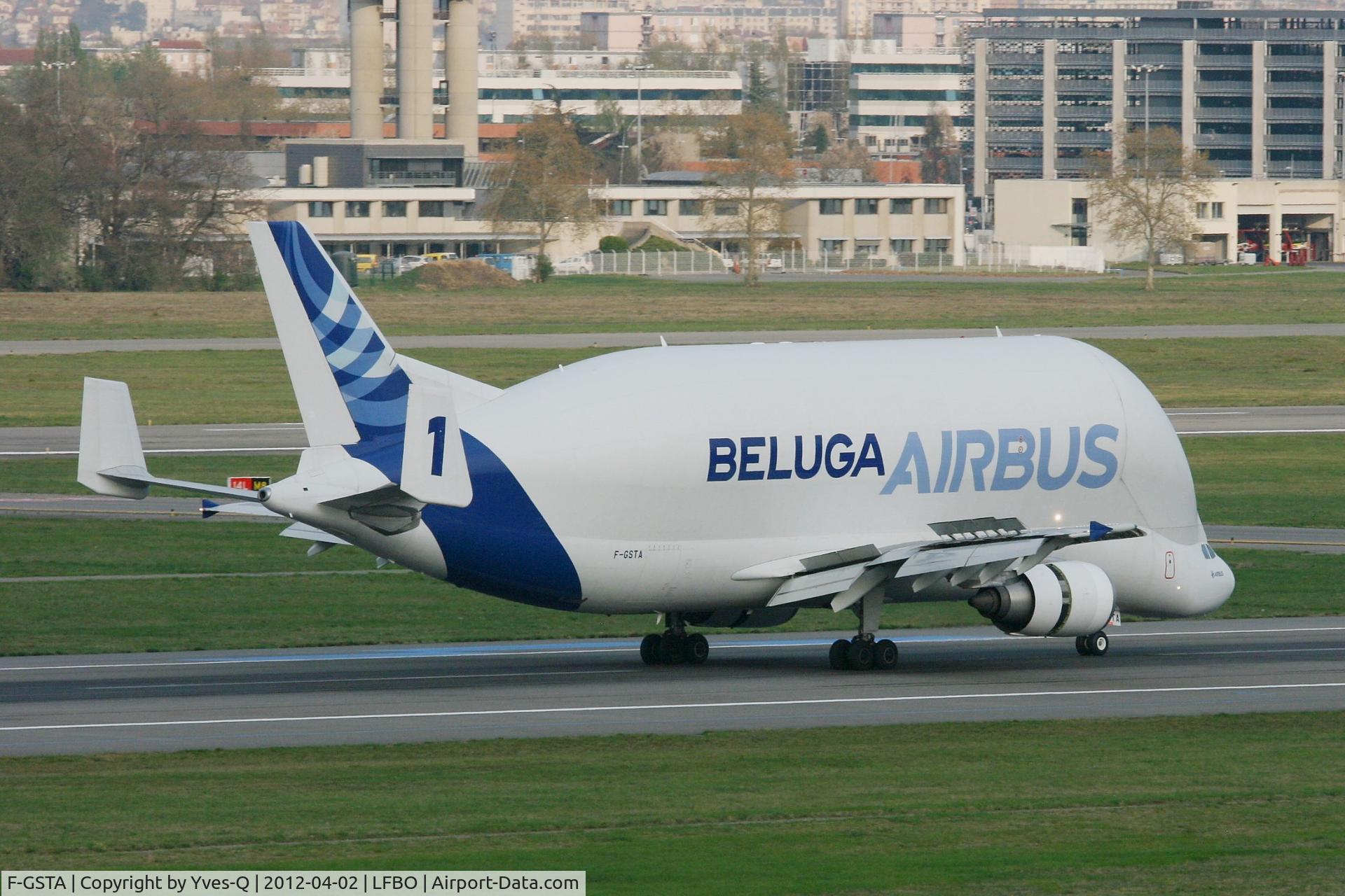 F-GSTA, 1994 Airbus A300B4-608ST Super Transporter C/N 655, Airbus A300B4-608ST Beluga, Toulouse-Blagnac Airport (LFBO-TLS)