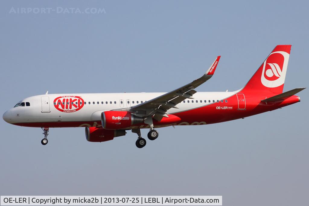 OE-LER, 2013 Airbus A320-214 C/N 5522, Landing