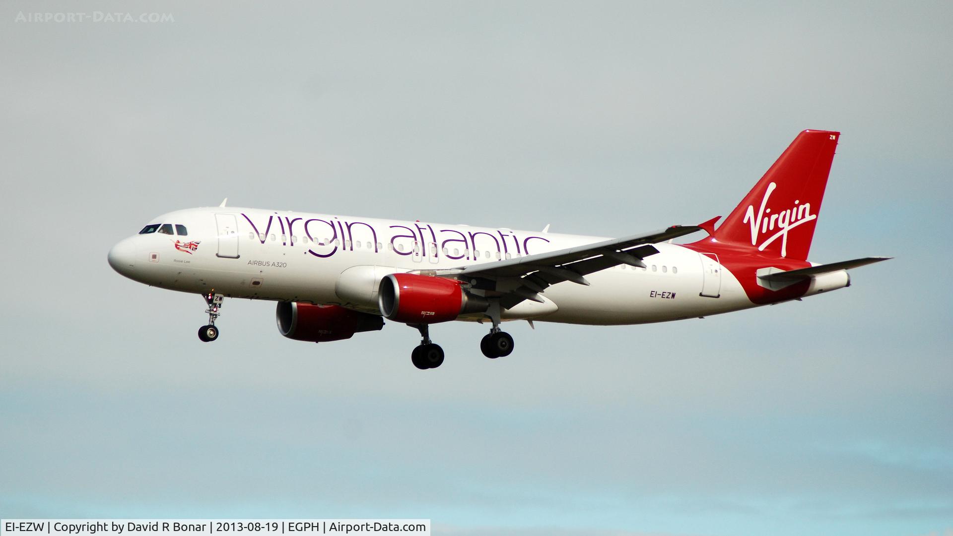 EI-EZW, 2003 Airbus A320-214 C/N 1983, Runway 24 arrival from LHR