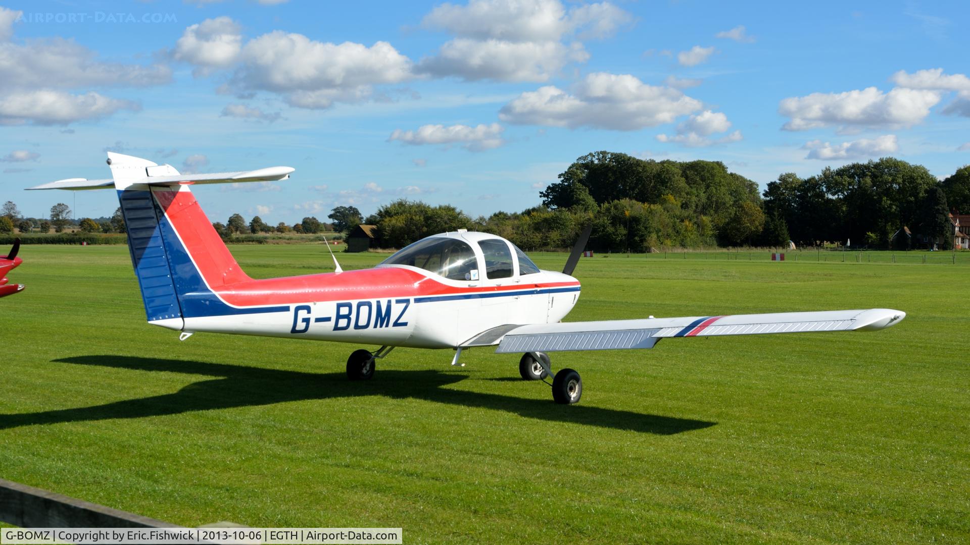 G-BOMZ, 1978 Piper PA-38-112 Tomahawk Tomahawk C/N 38-78A0635, 2. G-BOMZ at The Shuttleworth Collection October Flying Day - (The final Flying Day of their 50th Anniversary Season.)
