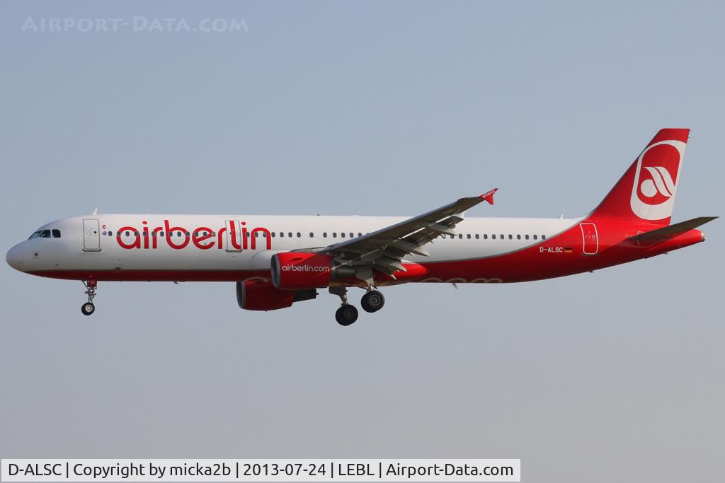 D-ALSC, 2003 Airbus A321-211 C/N 2005, Landing