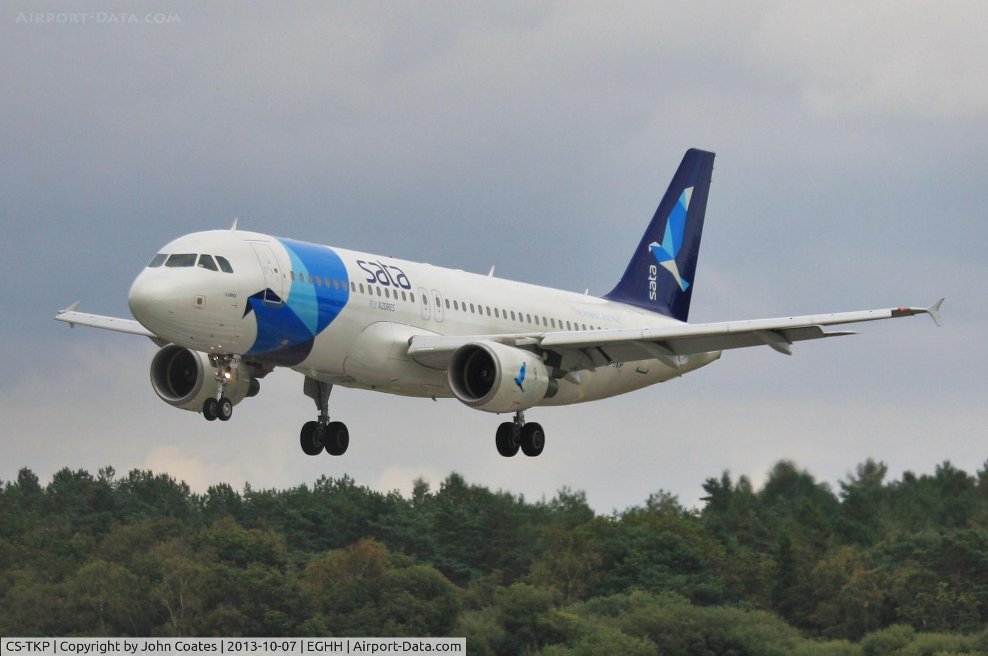 CS-TKP, 2003 Airbus A320-214 C/N 2011, Arriving from Cardiff for charter to Funchal