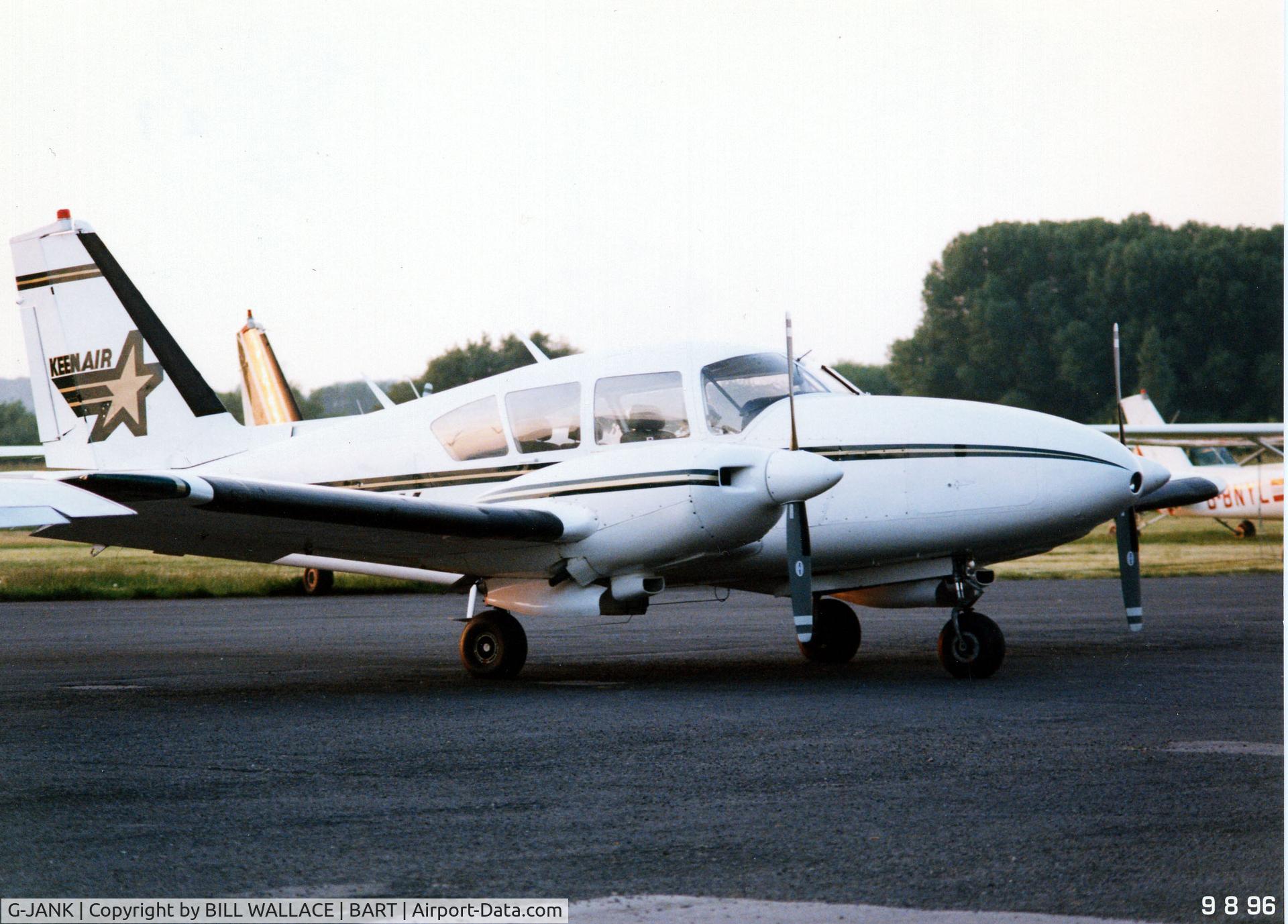 G-JANK, 1964 Piper PA-E23-250 Aztec C/N 27-2754, BARTON AIRFIELD 2004