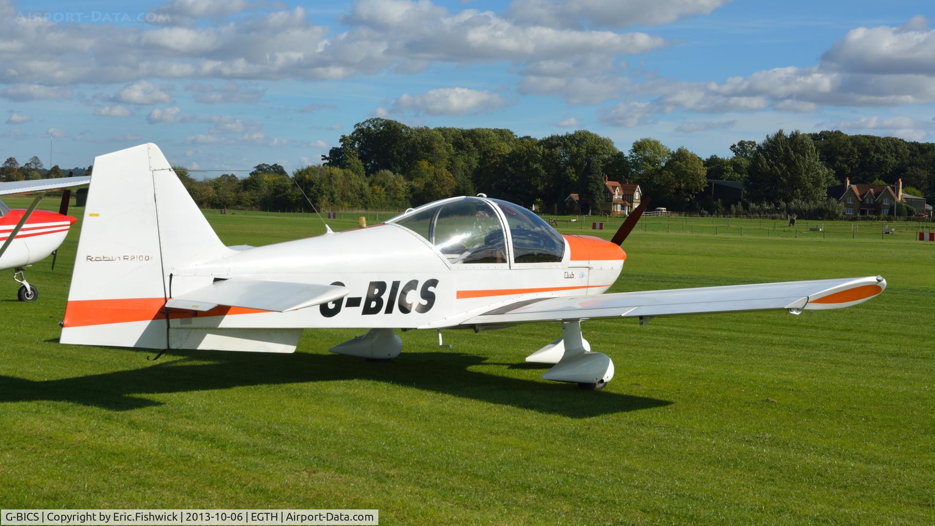 G-BICS, 1977 Robin R-2100A C/N 128, 2. G-BICS at The Shuttleworth Collection October Flying Day - (The final Flying Day of their 50th Anniversary Season.)