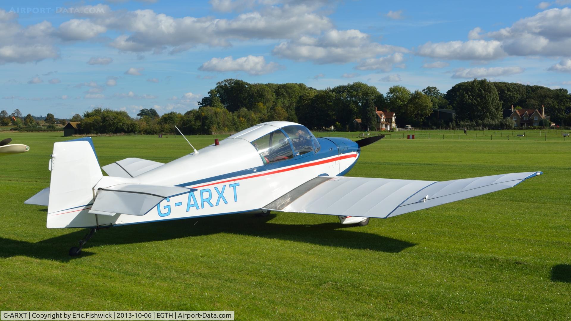 G-ARXT, 1962 SAN Jodel DR-1050 Ambassadeur C/N 355, 2. G-ARXT at The Shuttleworth Collection October Flying Day - (The final Flying Day of their 50th Anniversary Season.)