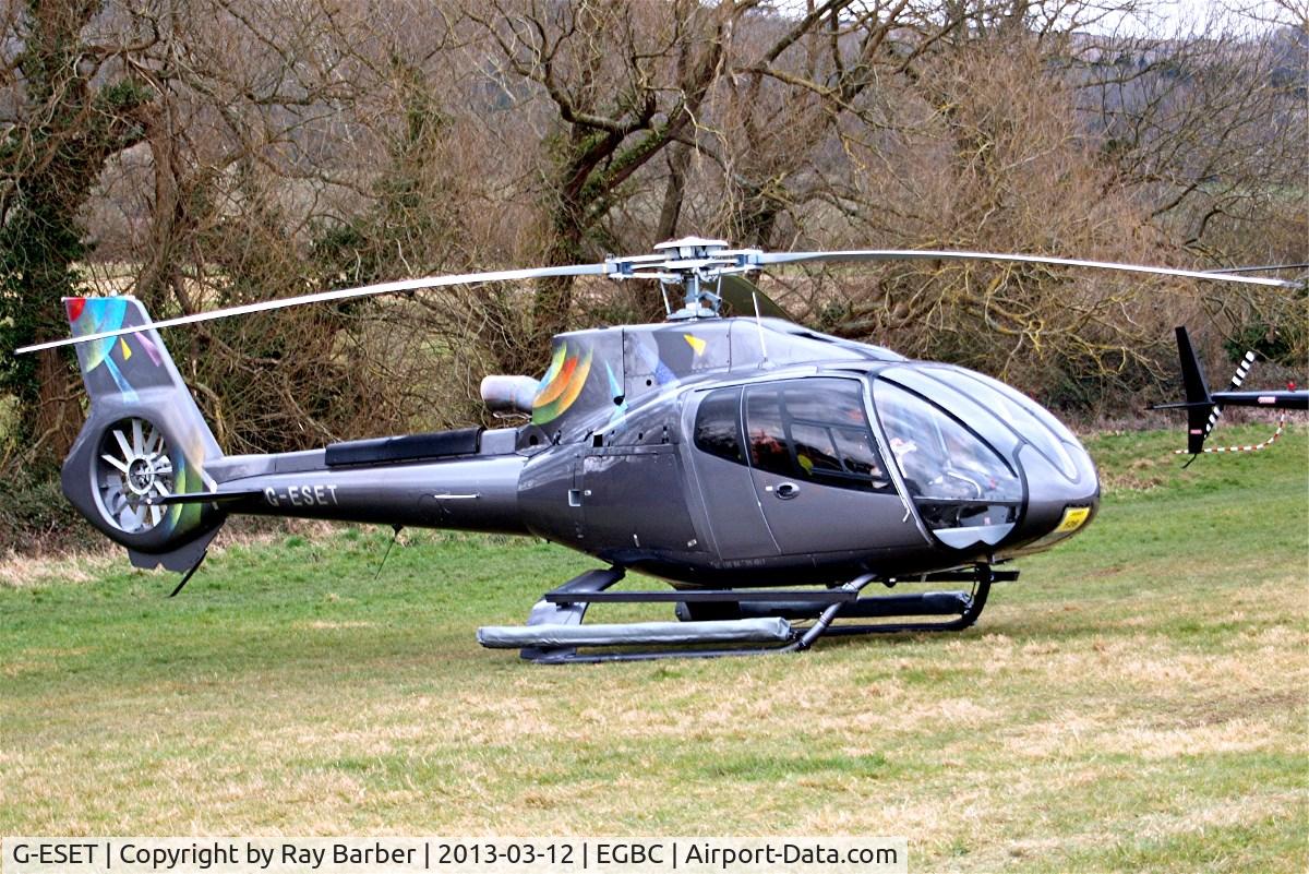 G-ESET, 2009 Eurocopter EC-130B-4 (AS-350B-4) C/N 4817, Eurocopter EC.130B4 [4817] Cheltenham Racecourse~G 12/03/2013