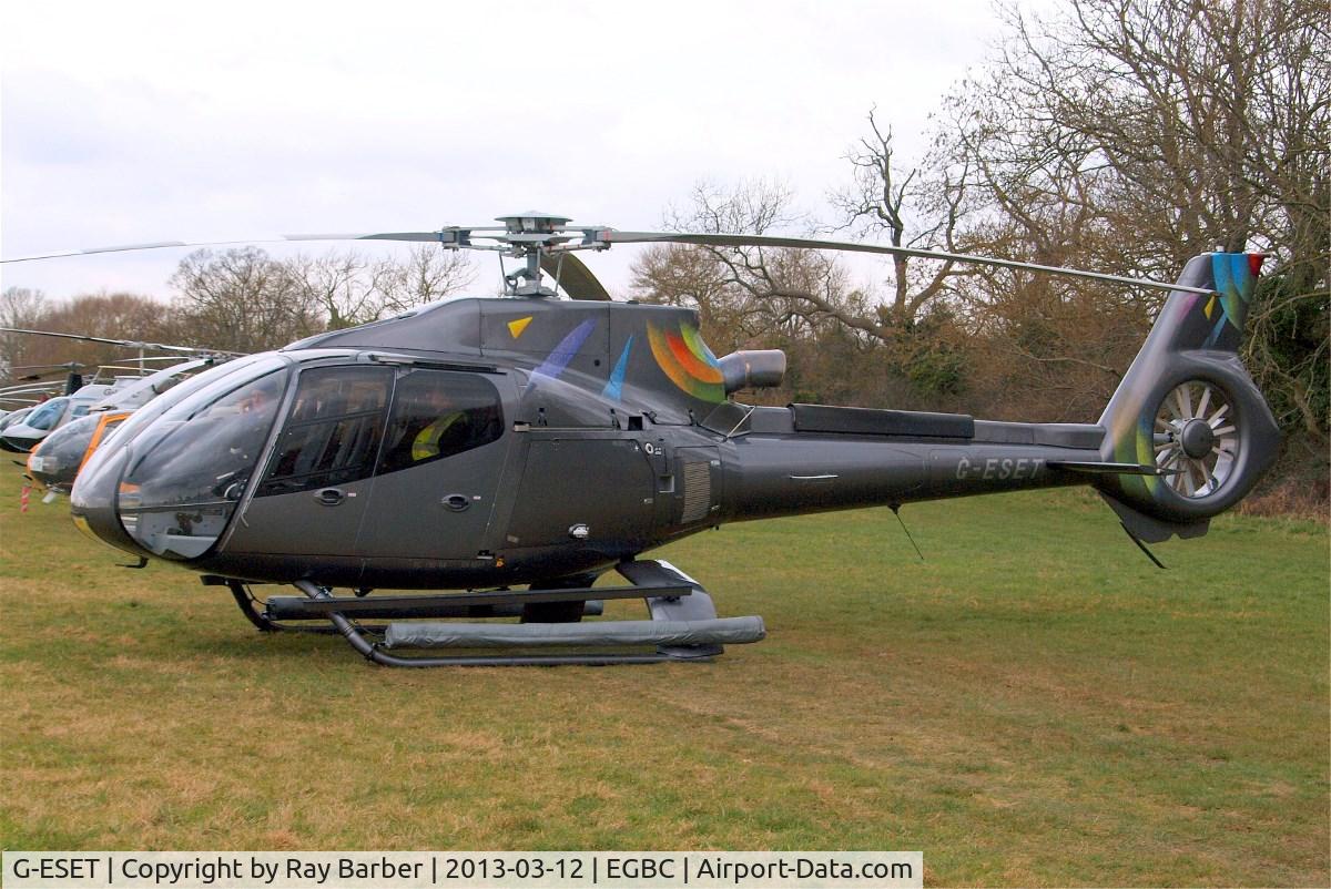 G-ESET, 2009 Eurocopter EC-130B-4 (AS-350B-4) C/N 4817, Eurocopter EC.130B4 [4817] Cheltenham Racecourse~G 12/03/2013
