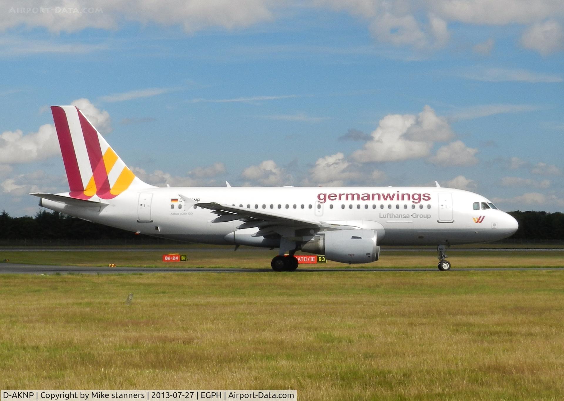 D-AKNP, 1999 Airbus A319-112 C/N 1155, 