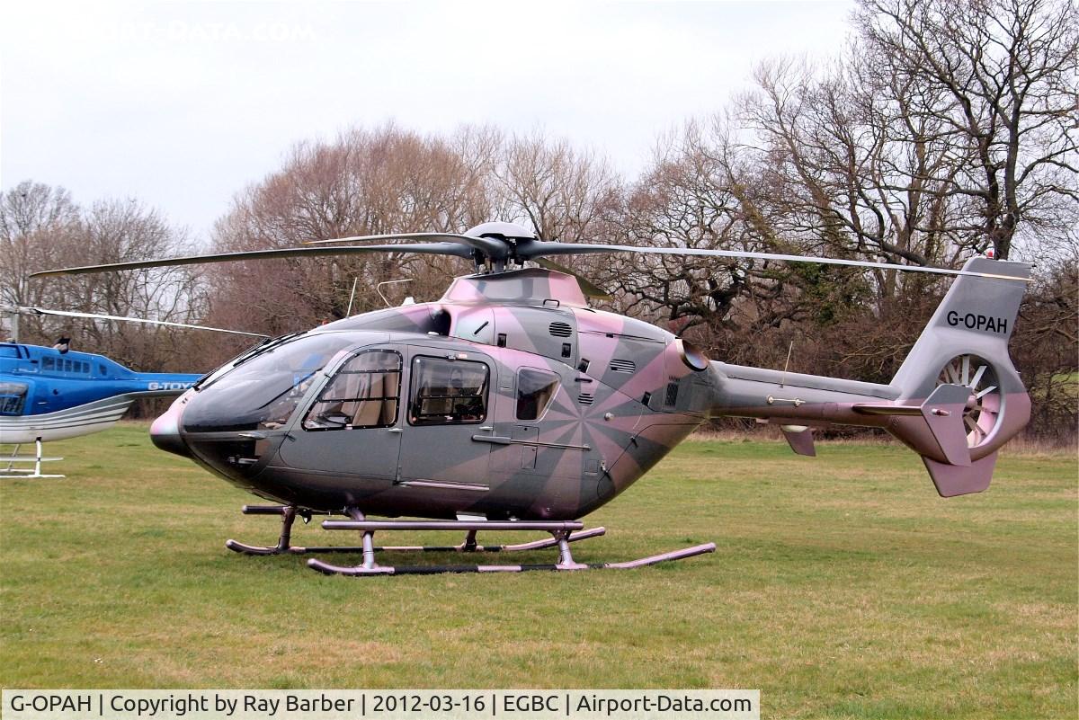 G-OPAH, 2007 Eurocopter EC-135T-2+ C/N 0635, G-OPAH   Eurocopter EC.135T2+ [0635] (GB Helicopters) Cheltenham Racecourse~G 16/03/2012