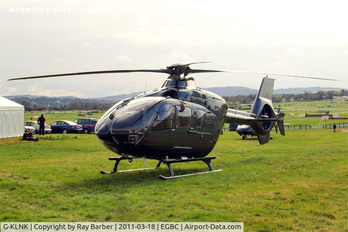 G-KLNK, 2007 Eurocopter EC-135P-2+ C/N 0550, Eurocopter EC.135P2+ [0550] (Saxonair Charter Ltd) Cheltenham Racecourse~G 18/03/2011