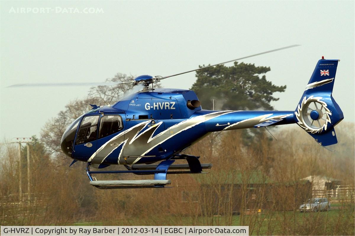 G-HVRZ, 2003 Eurocopter EC-120B Colibri C/N 1338, Eurocopter EC.120B Colibri [1338] (EDM Helicopters Ltd) Cheltenham Racecourse~G 14/03/2012