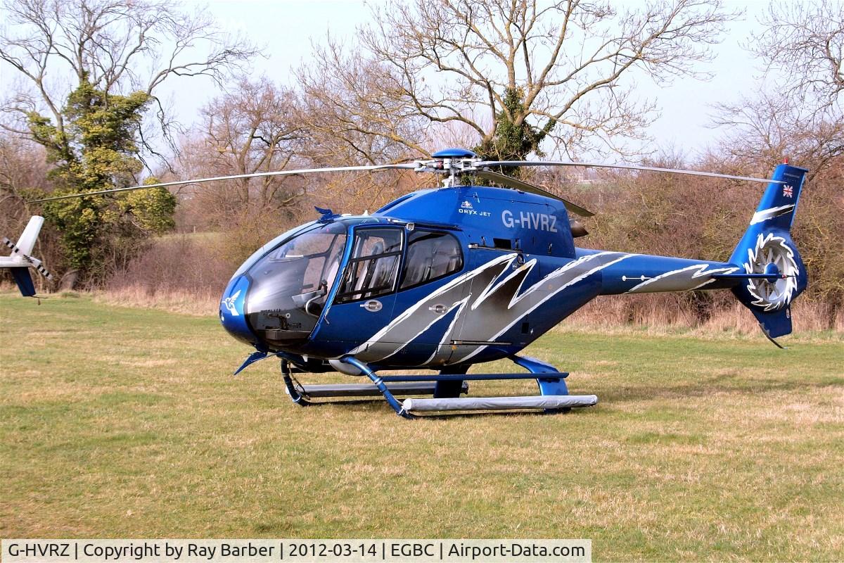G-HVRZ, 2003 Eurocopter EC-120B Colibri C/N 1338, Eurocopter EC.120B Colibri [1338] (EDM Helicopters Ltd) Cheltenham Racecourse~G 14/03/2012