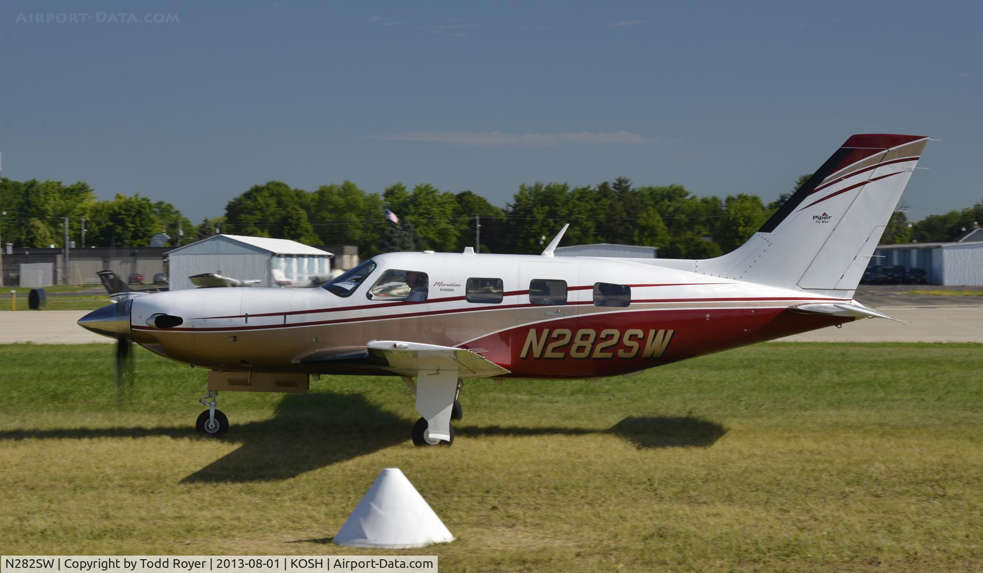 N282SW, 2001 Piper PA-46-500TP Meridian C/N 4697073, Airventure 2013