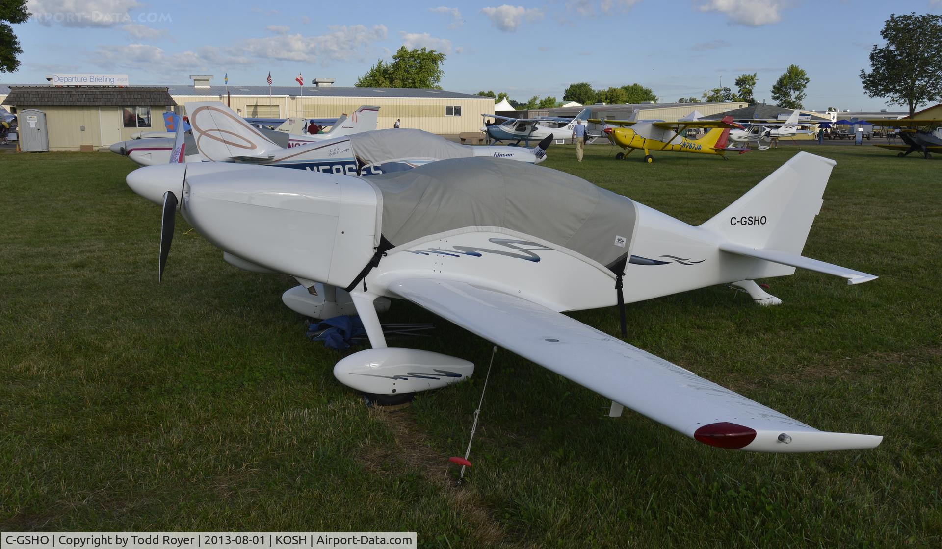C-GSHO, 1995 Stoddard-Hamilton Glasair TD C/N 593, Airventure 2013