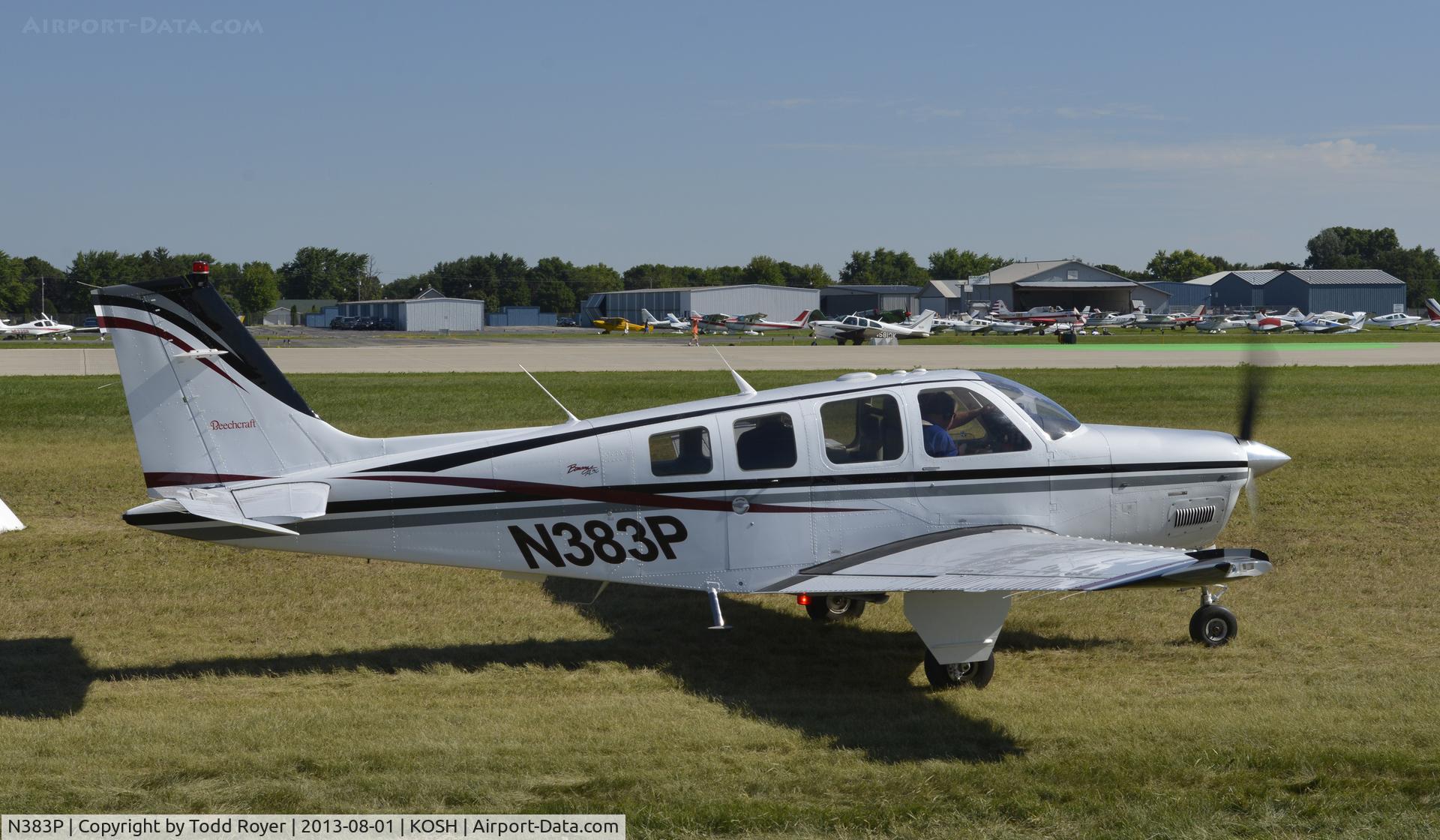 N383P, 2001 Raytheon Aircraft Company A36 Bonanza C/N E-3430, Airventure 2013