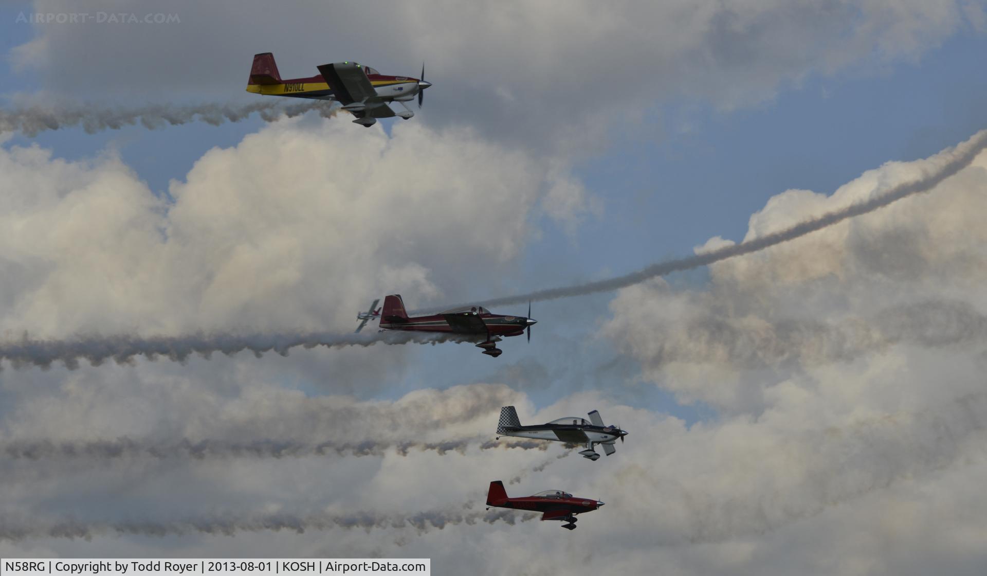 N58RG, Vans RV-8 C/N 80067, Airventure 2013