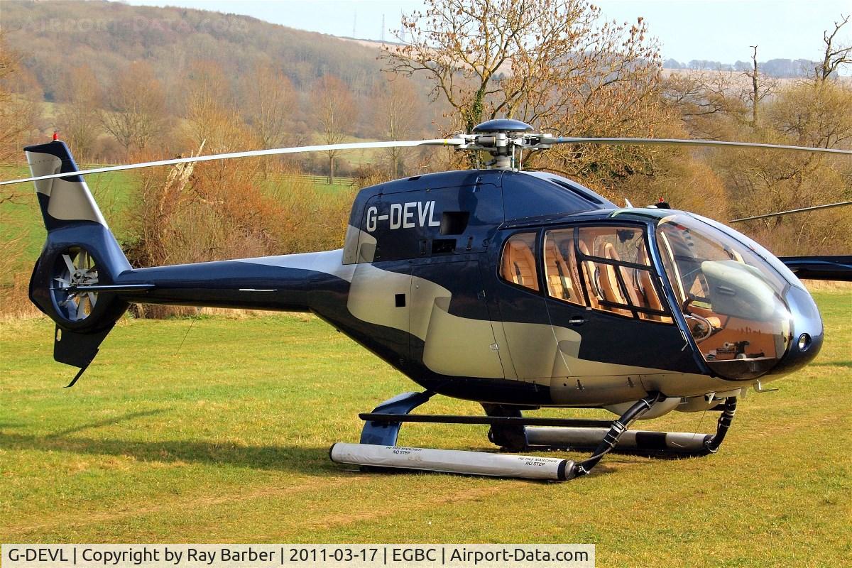 G-DEVL, 2001 Eurocopter EC-120B Colibri C/N 1273, Eurocopter EC.120B Colibri [1273] Cheltenham Racecourse~G 17/03/2011