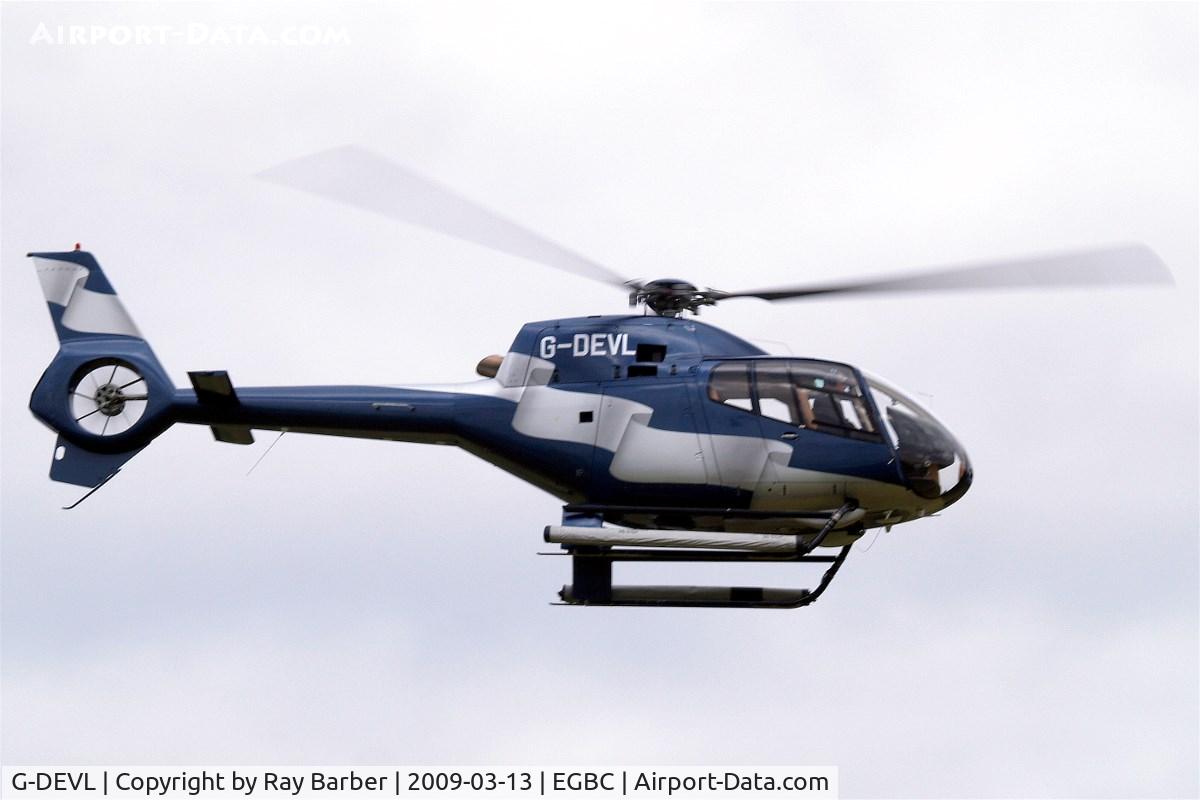 G-DEVL, 2001 Eurocopter EC-120B Colibri C/N 1273, Eurocopter EC.120B Colibri [1273] Cheltenham Racecourse~G 13/03/2009