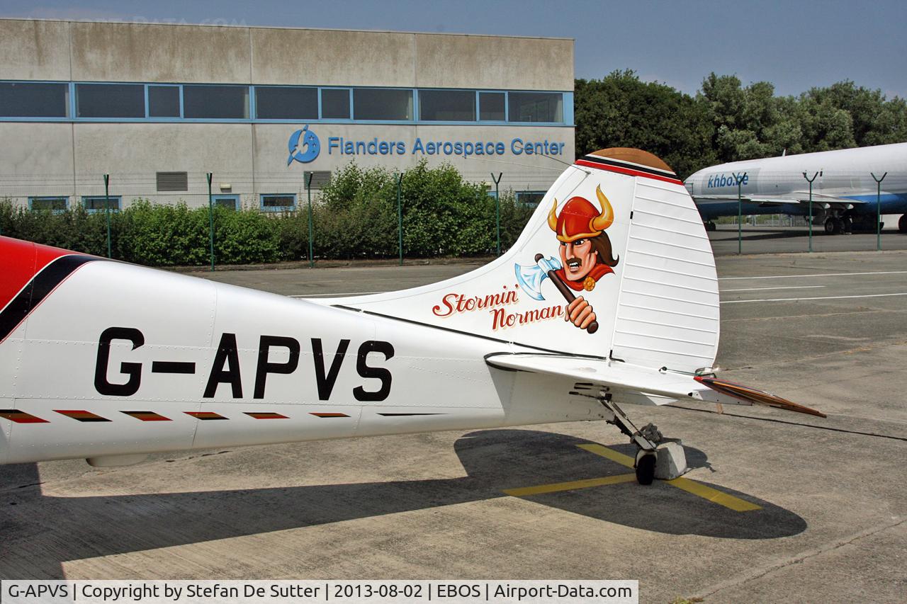 G-APVS, 1957 Cessna 170B C/N 26156, Parked on apron 3.