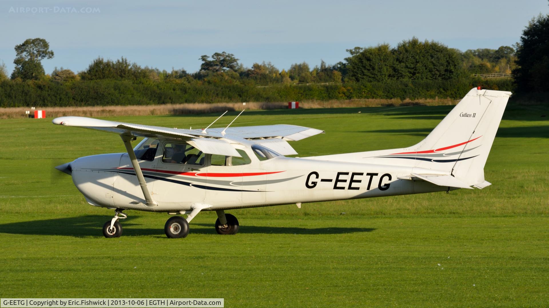 G-EETG, 1983 Cessna 172Q Cutlass Cutlass C/N 17275928, 1. G-EETG preparing to depart The Shuttleworth Collection October Flying Day, 2013.
