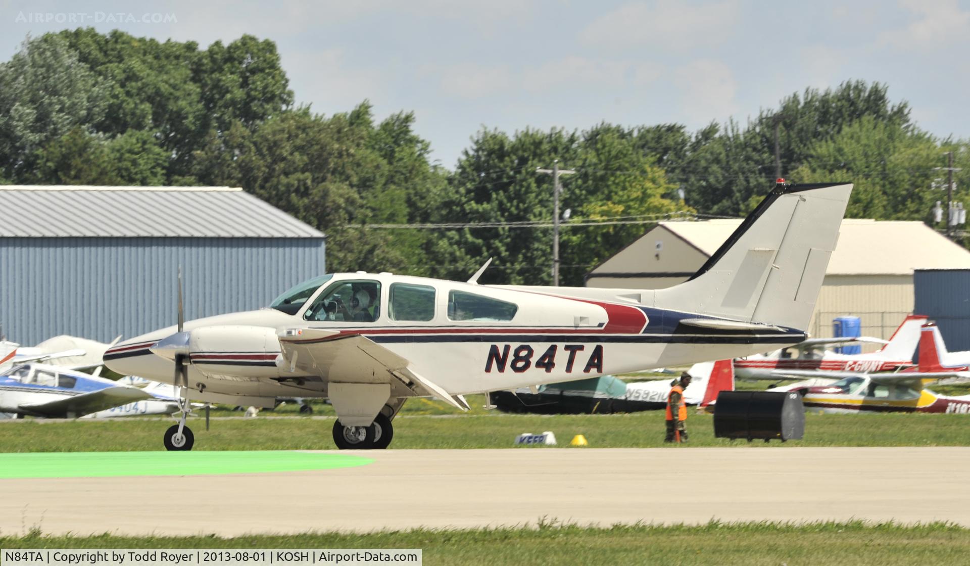 N84TA, 1974 Beech 95-B55 (T42A) Baron C/N TC-1769, Airventure 2013