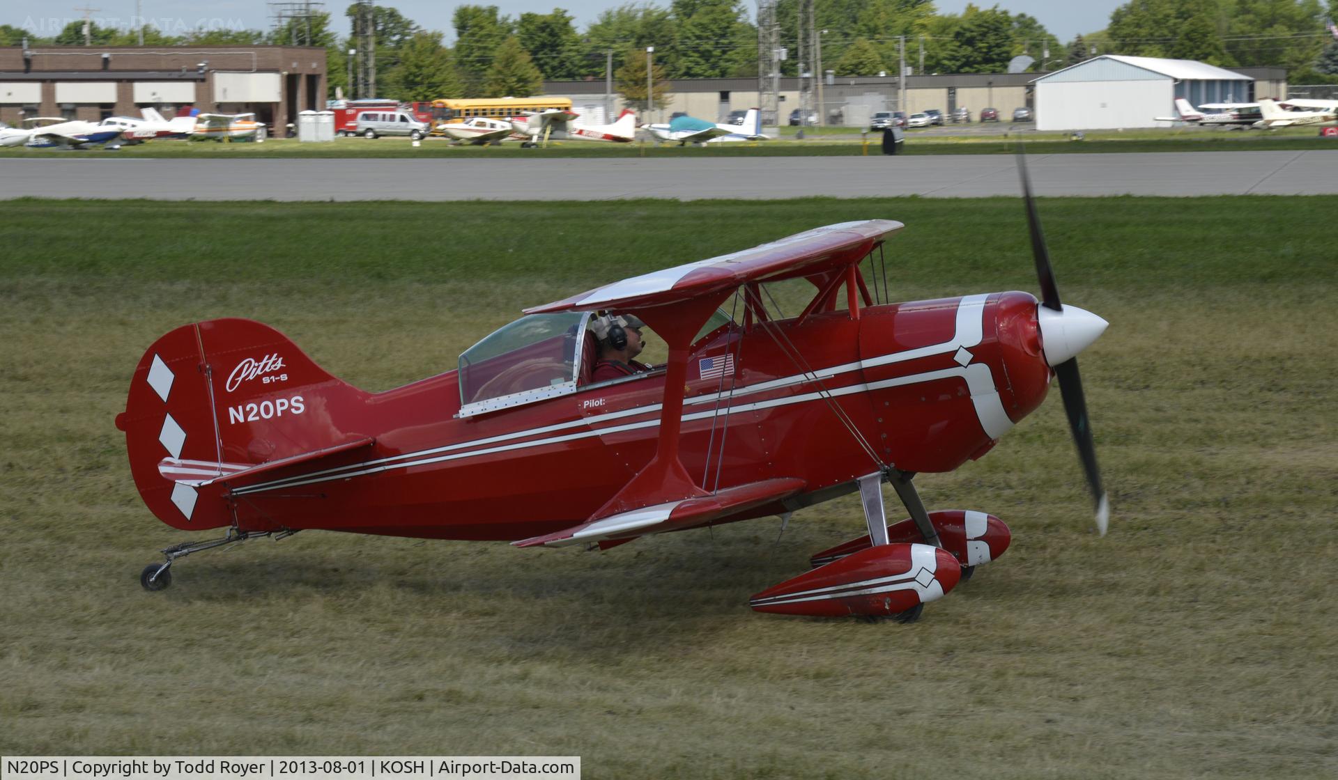 N20PS, 1982 Pitts S-1S Special C/N JSEB-1, Airventure 2013
