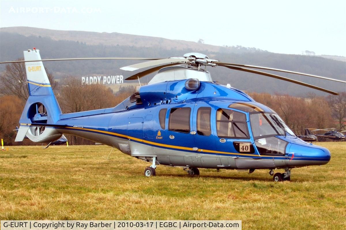 G-EURT, 2007 Eurocopter EC-155B-1 C/N 6764, Eurocopter EC.155B1 Dauphin [6764] (William Ewart Properties Ltd) Cheltenham Race Course~G 17/03/2010