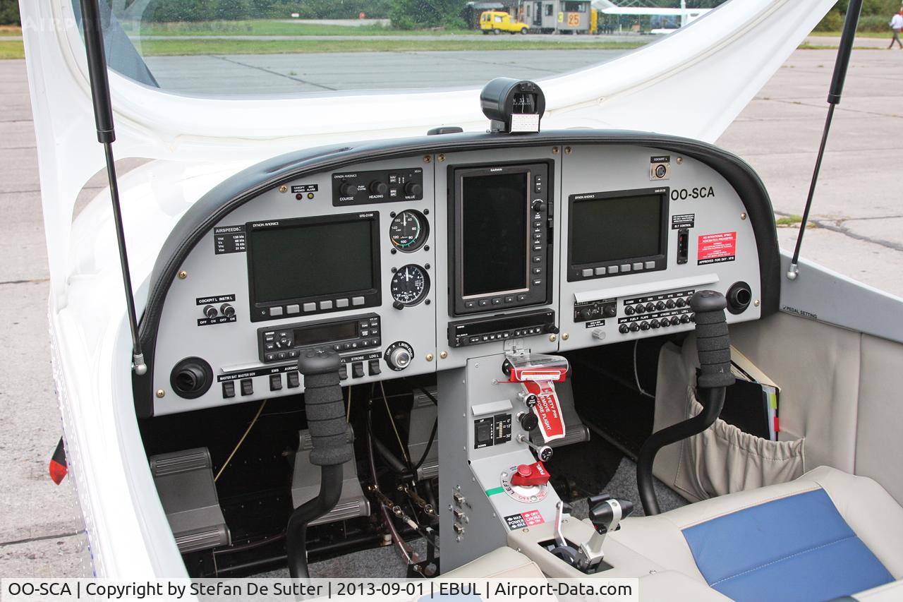 OO-SCA, 2012 Czech Sport PS-28 Cruiser C/N C0450, Cockpit view.