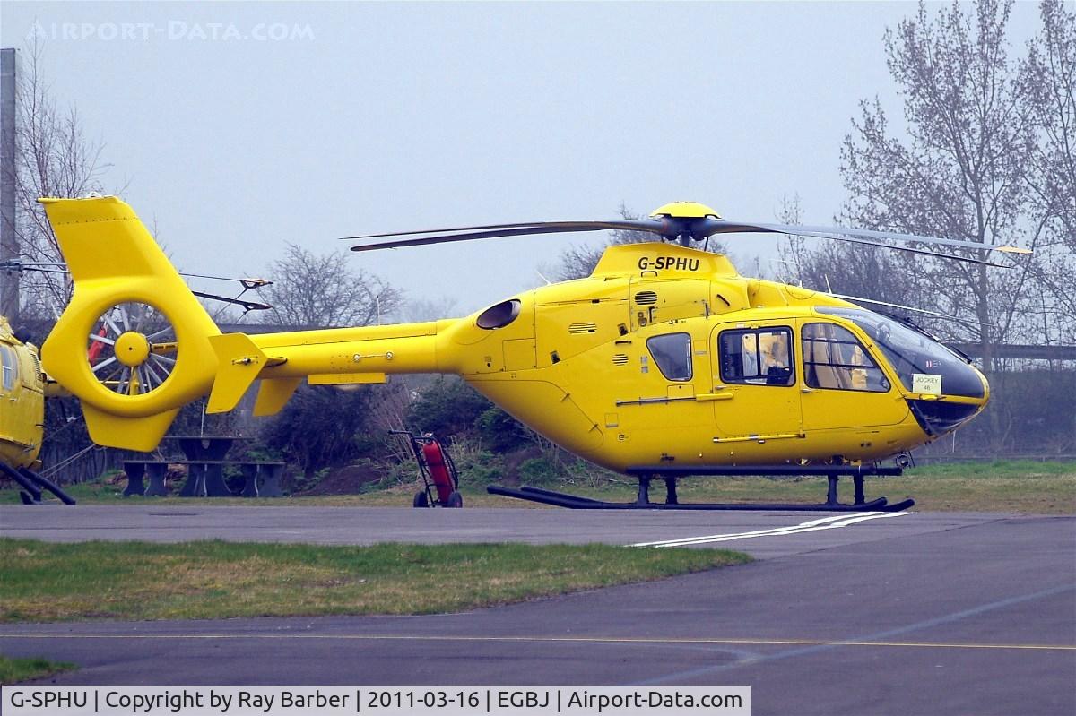 G-SPHU, 2002 Eurocopter EC-135T-2 C/N 0245, Eurocopter EC.135 T2+ [0245] (Bond Air Services) Staverton~G 16/03/2011