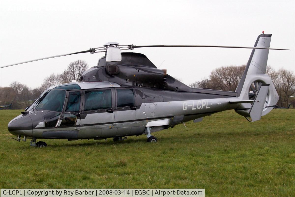 G-LCPL, 1991 Aerospatiale AS-365N-2 Dauphin C/N 6393, Aerospatiale AS.365N2 Dauphin [6393] (Starspeed) Cheltenham Race Course~G 14/03/2008