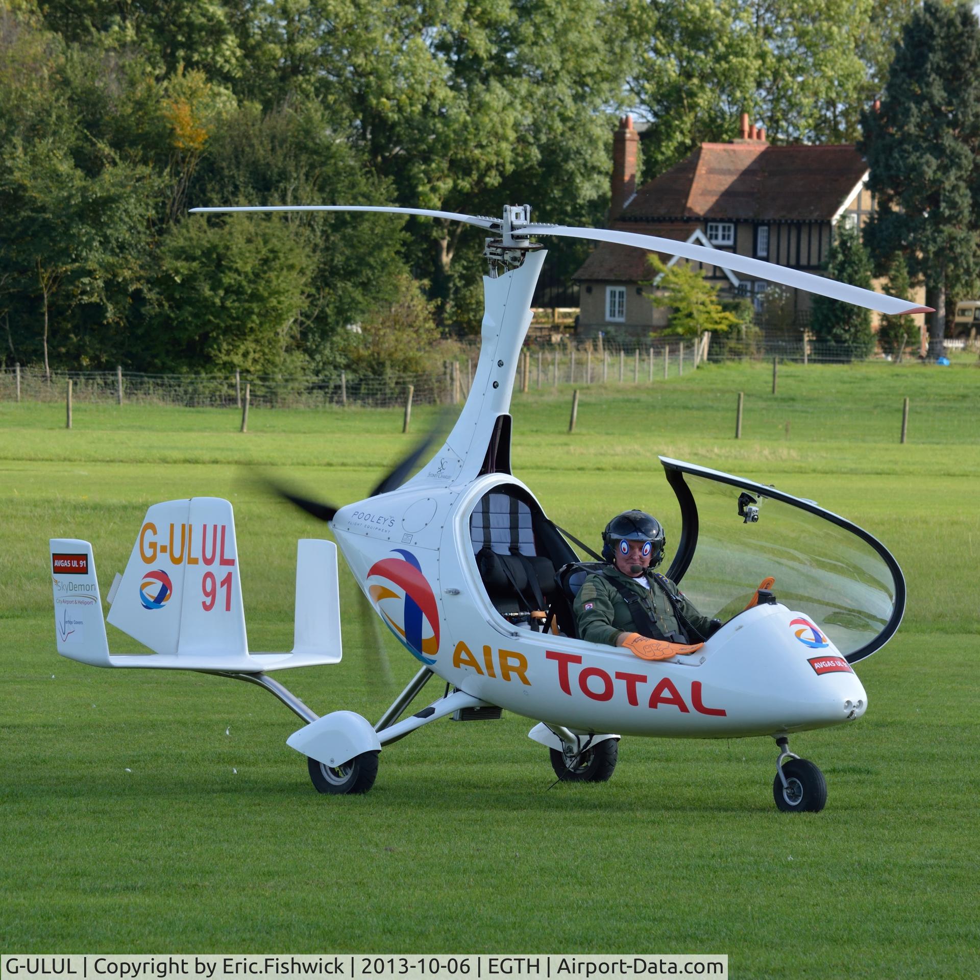 G-ULUL, 2010 RotorSport UK Calidus C/N RSUK/CALS/009, 4. G-ULUL at The Shuttleworth Collection October Flying Day, 2013.