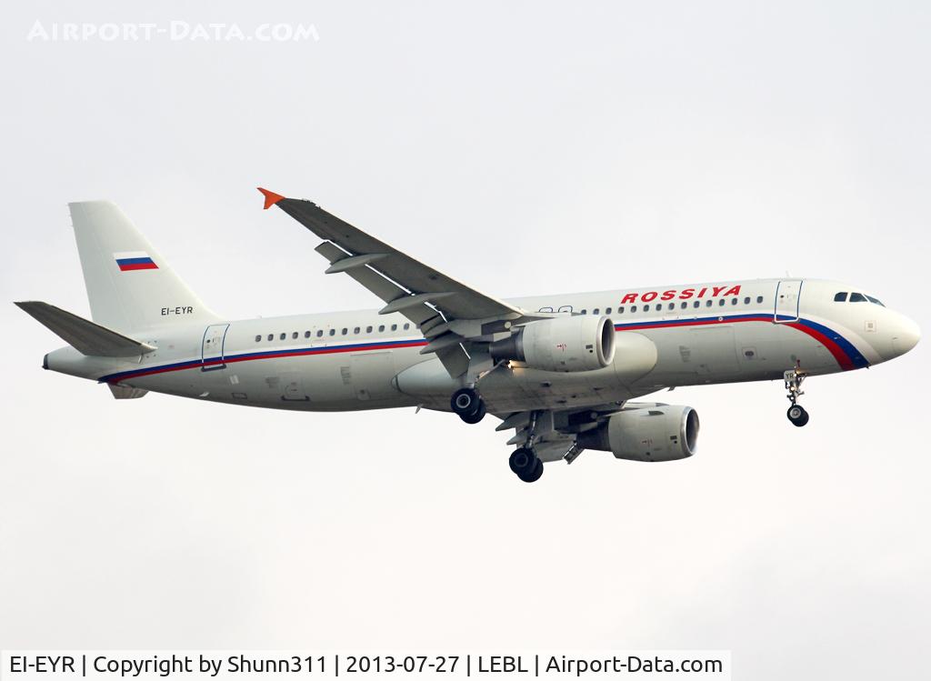 EI-EYR, 2006 Airbus A320-214 C/N 2930, Landing rwy 07L