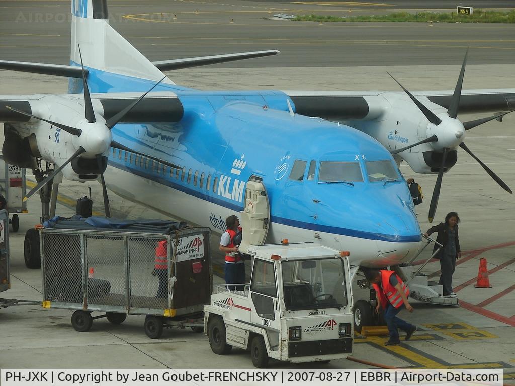 PH-JXK, 1991 Fokker 50 C/N 20233, from AMS