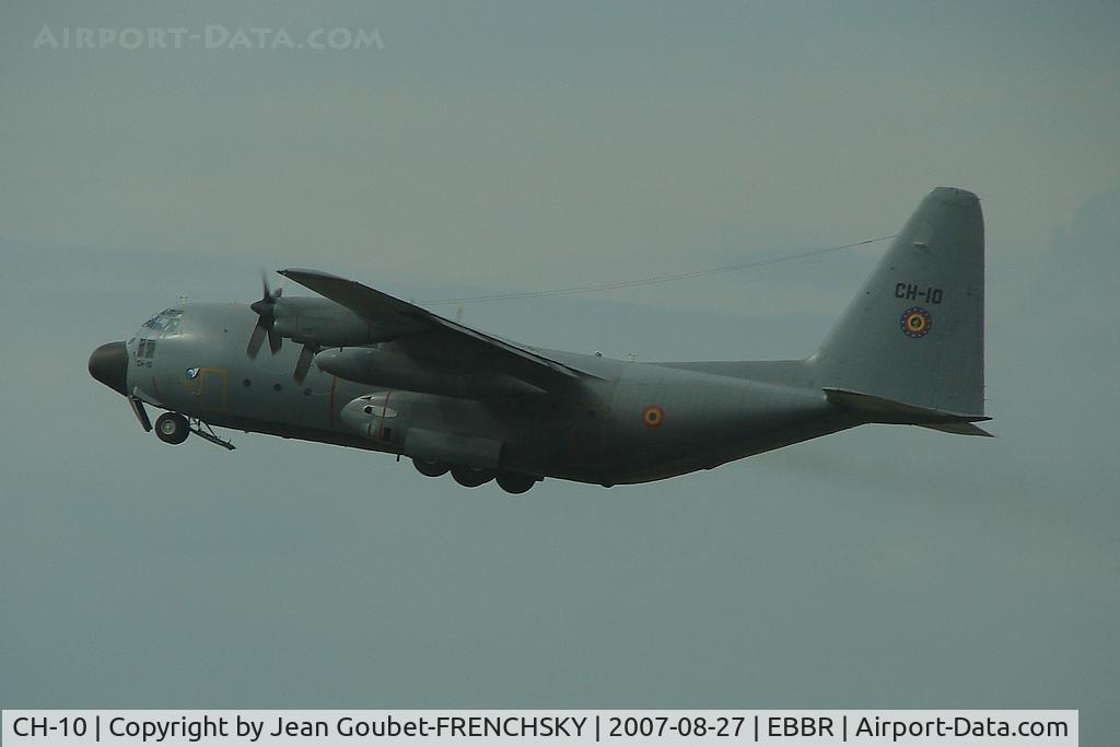 CH-10, 1972 Lockheed C-130H Hercules C/N 382-4481, BAF take off