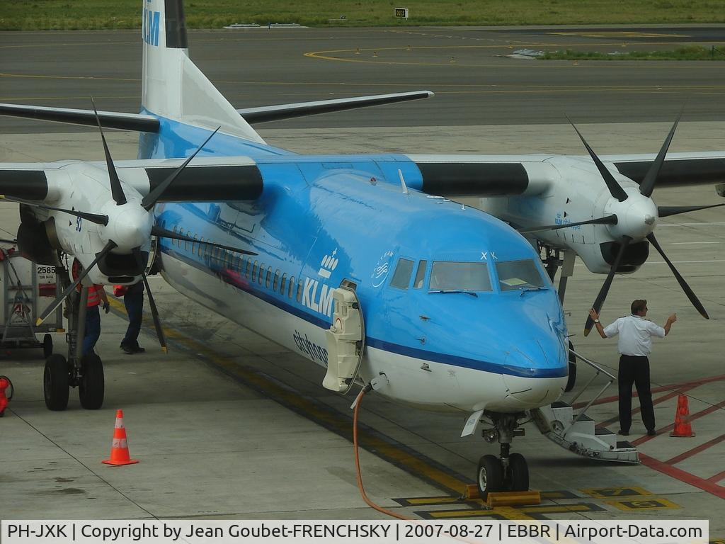 PH-JXK, 1991 Fokker 50 C/N 20233, from AMS