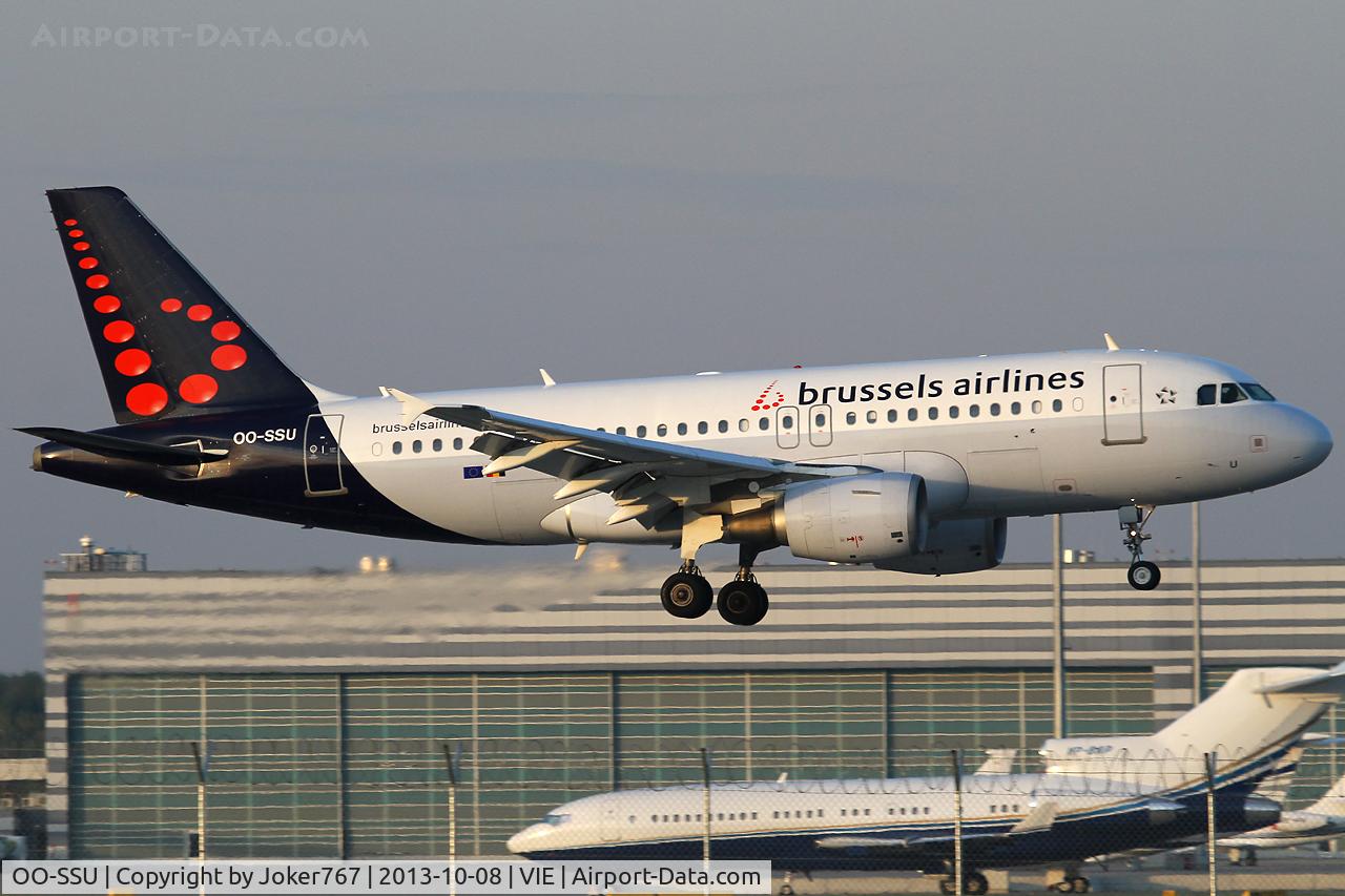 OO-SSU, 2004 Airbus A319-111 C/N 2230, Brussels Airlines