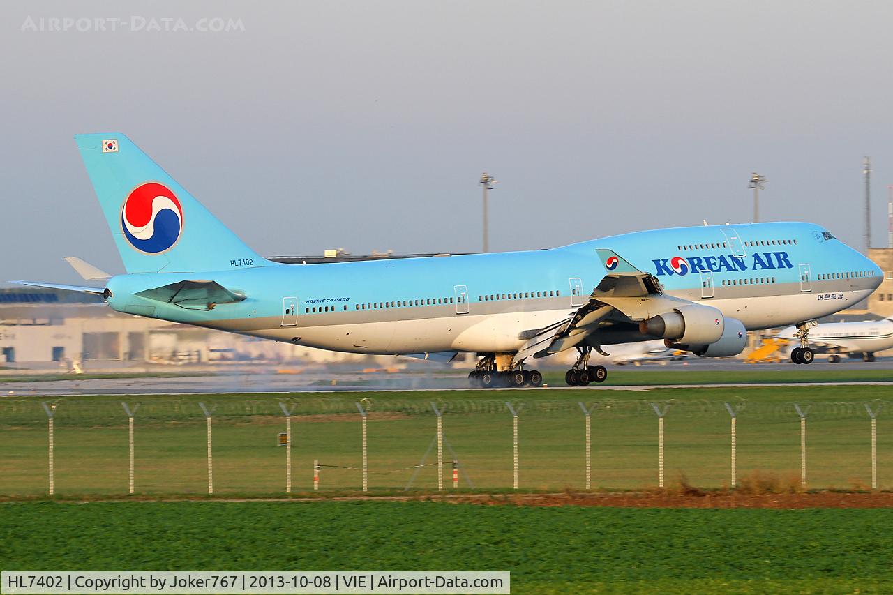 HL7402, 1998 Boeing 747-4B5 C/N 26407, Korean Air