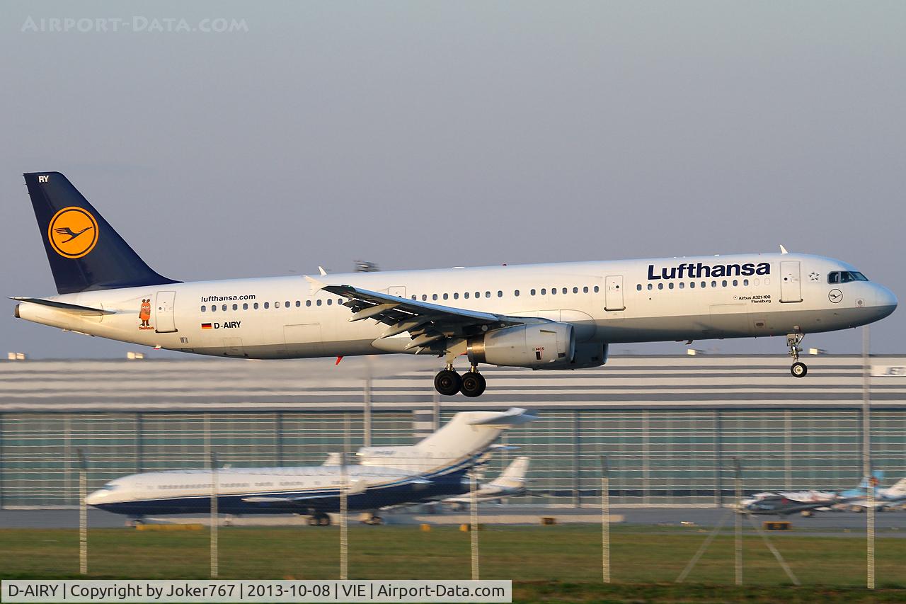 D-AIRY, 1998 Airbus A321-131 C/N 0901, Lufthansa