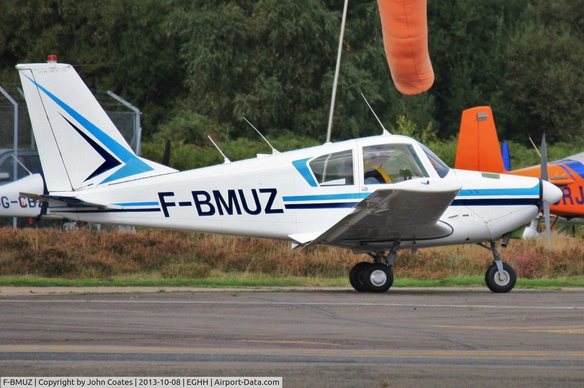 F-BMUZ, Gardan GY-80-180 Horizon C/N 146, Departing BHL after overnight stop.