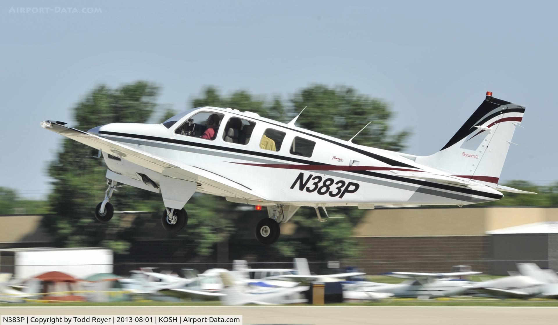 N383P, 2001 Raytheon Aircraft Company A36 Bonanza C/N E-3430, Airventure 2013