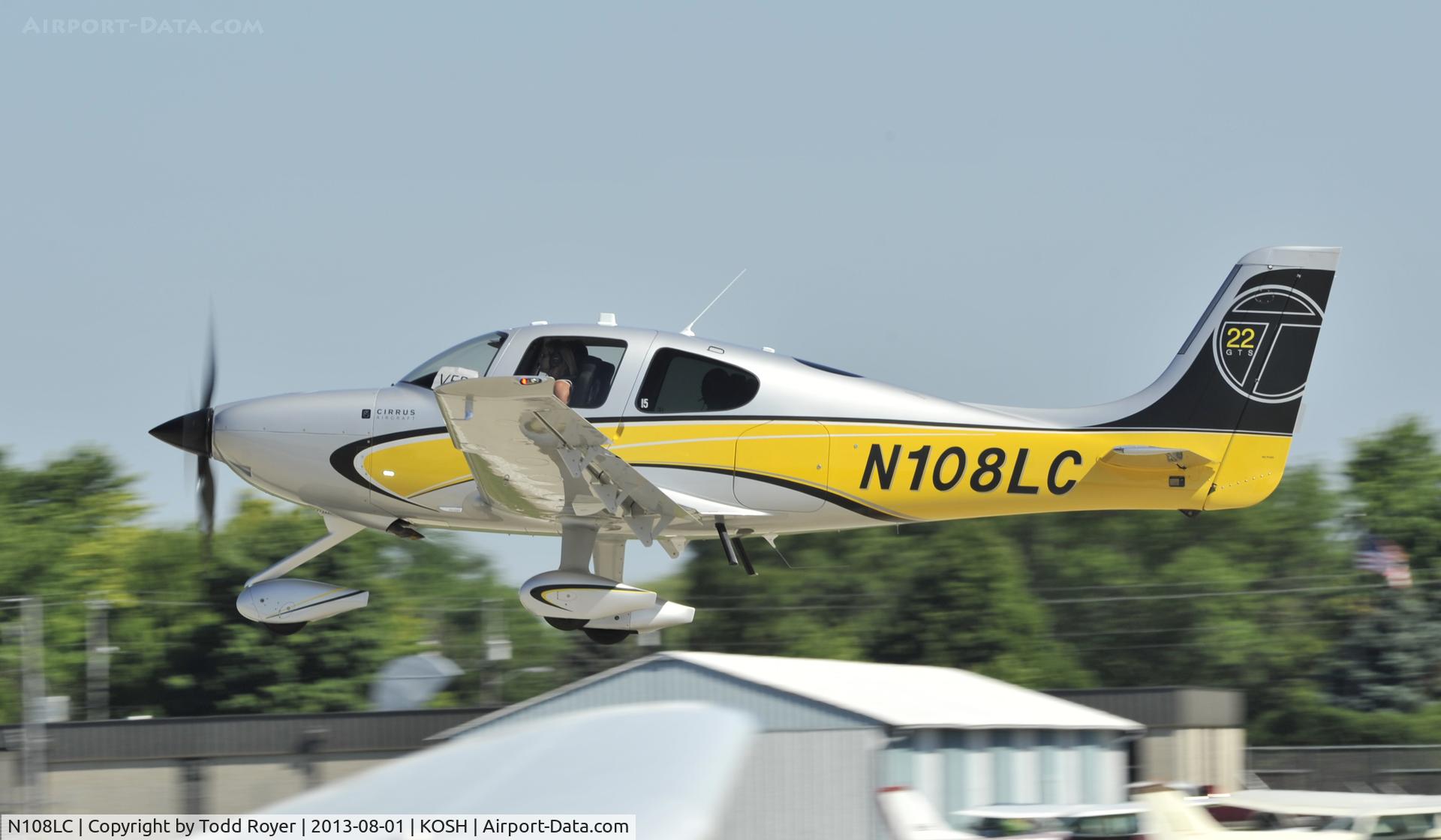 N108LC, 2013 Cirrus SR22T C/N 0535, Airventure 2013