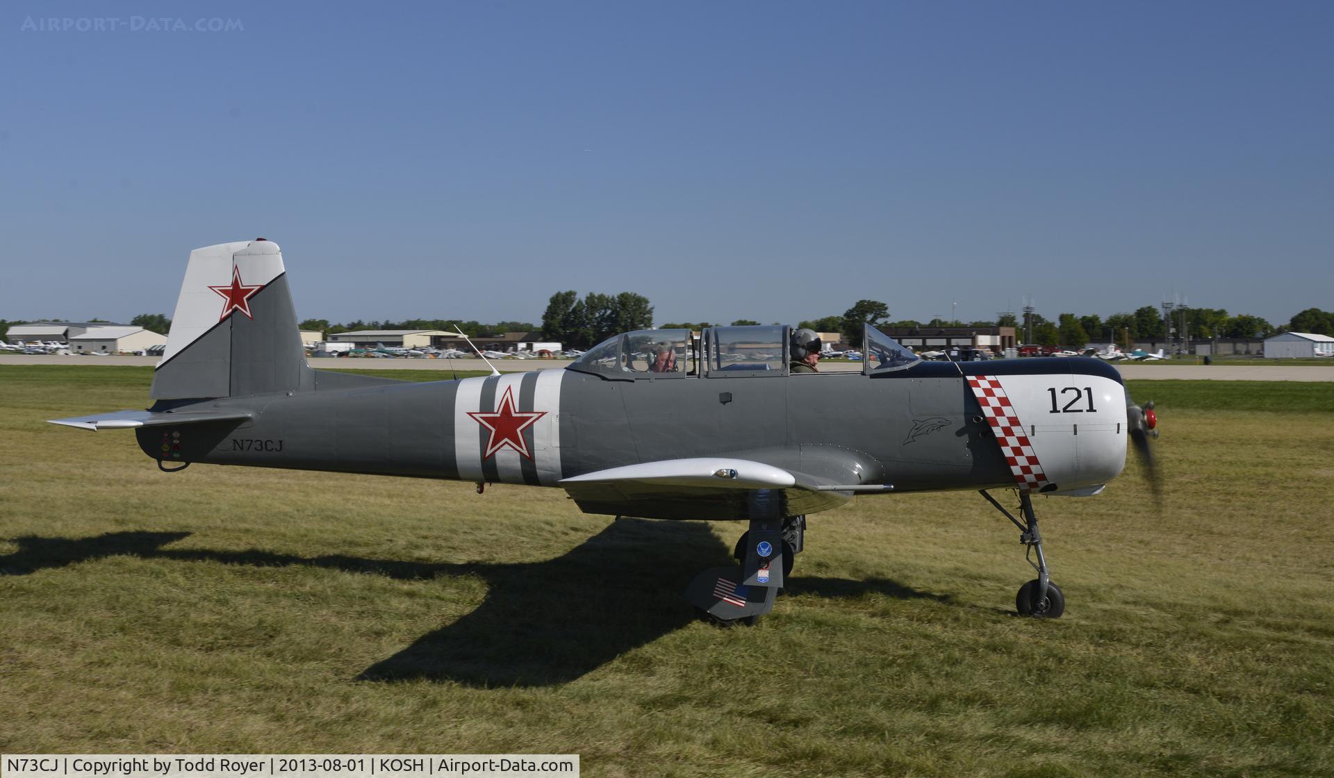 N73CJ, 1973 Nanchang CJ-6A C/N 2951231, Airventure 2013
