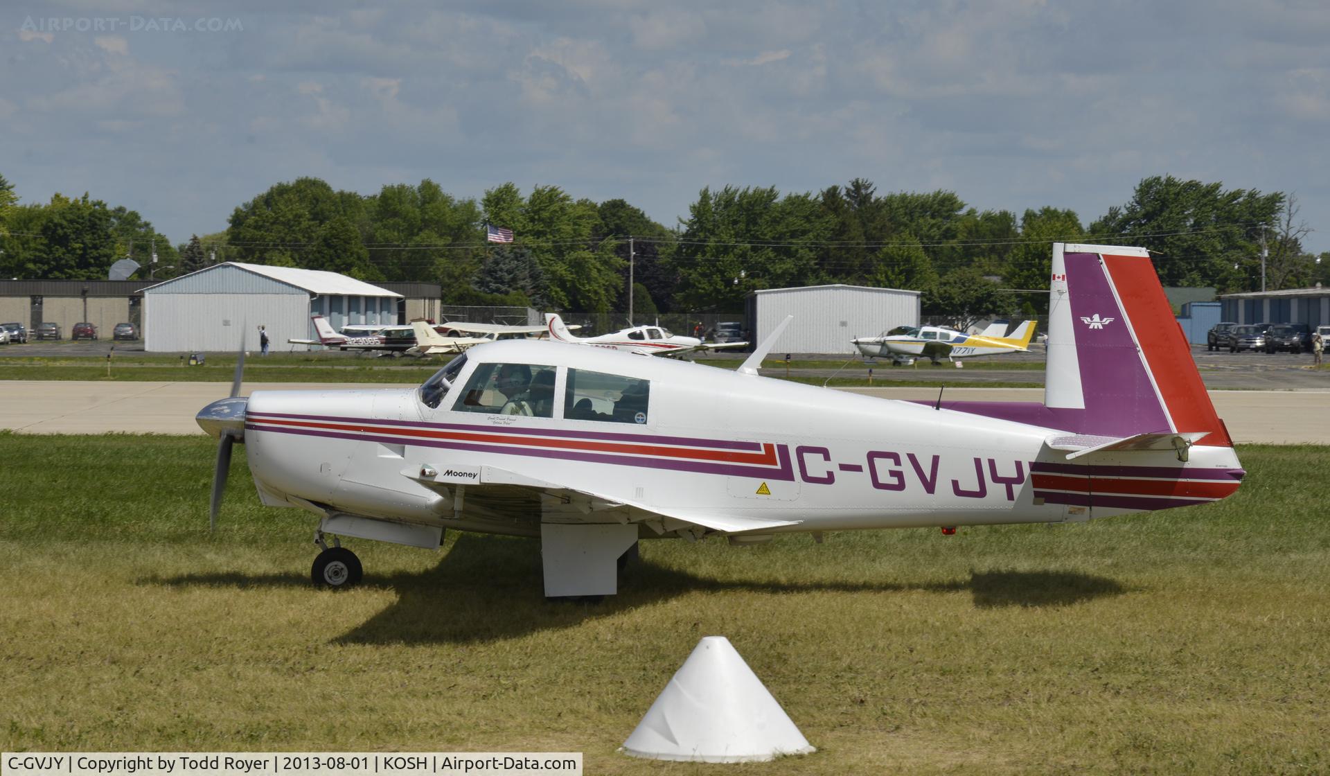 C-GVJY, 1966 Mooney M20C Ranger C/N 3371, Airventure 2013